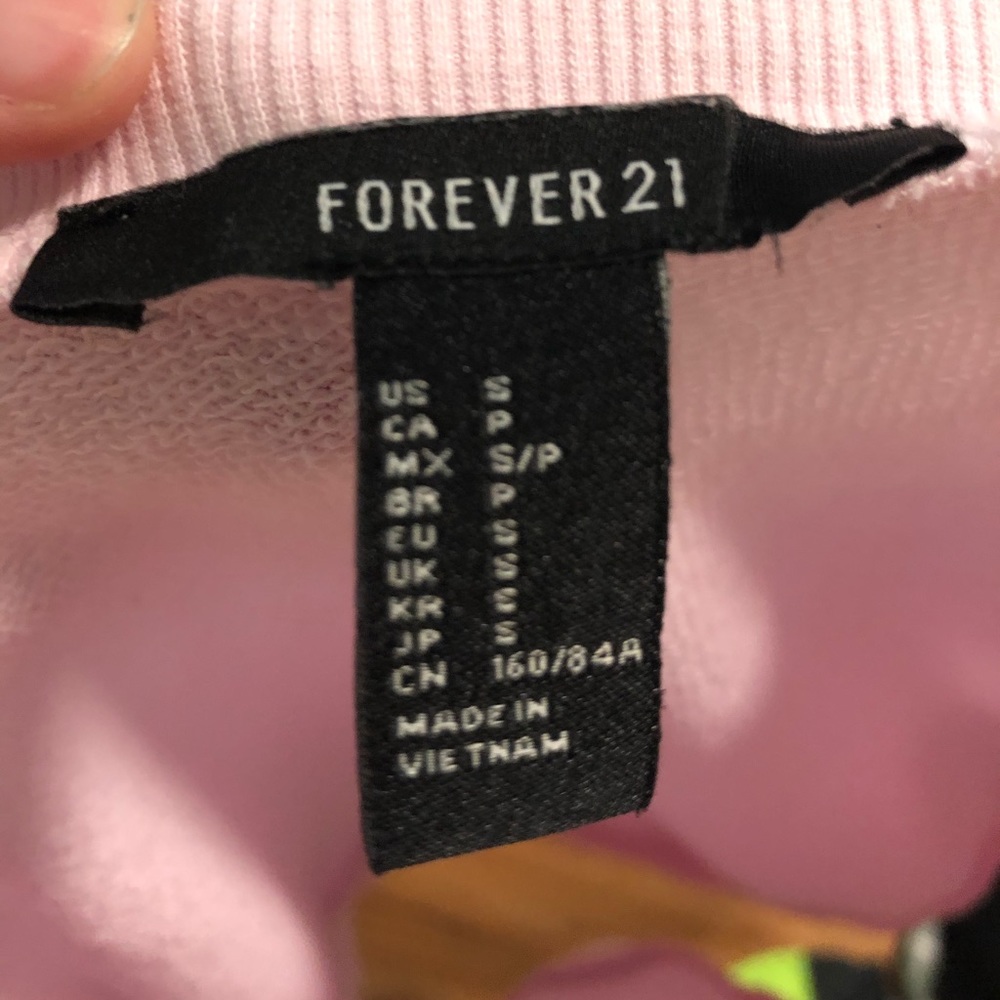 Cropped sweatshirt - Picture 5 of 5